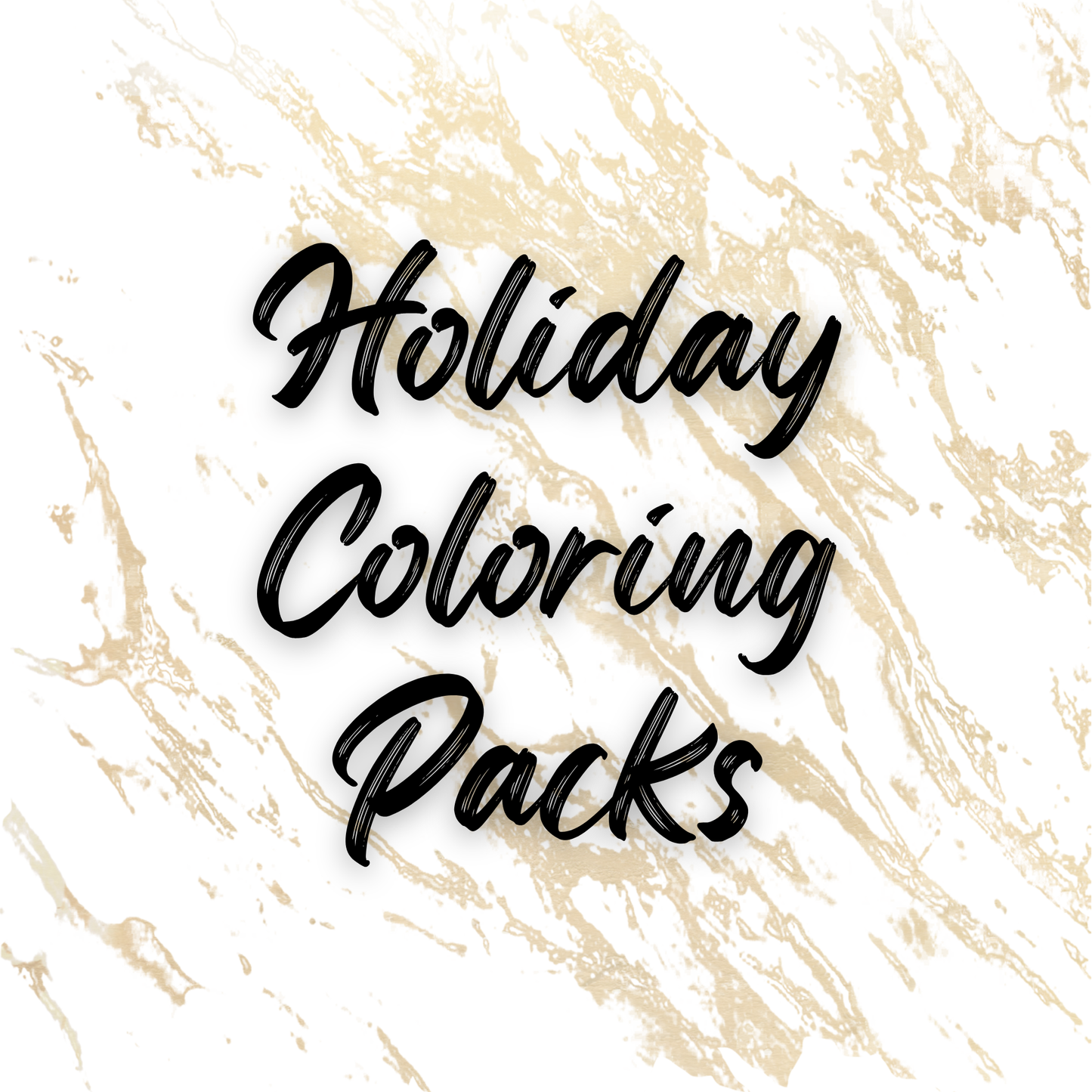 Holiday Coloring Packs