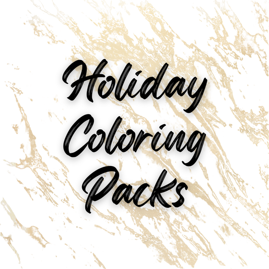 Holiday Coloring Packs