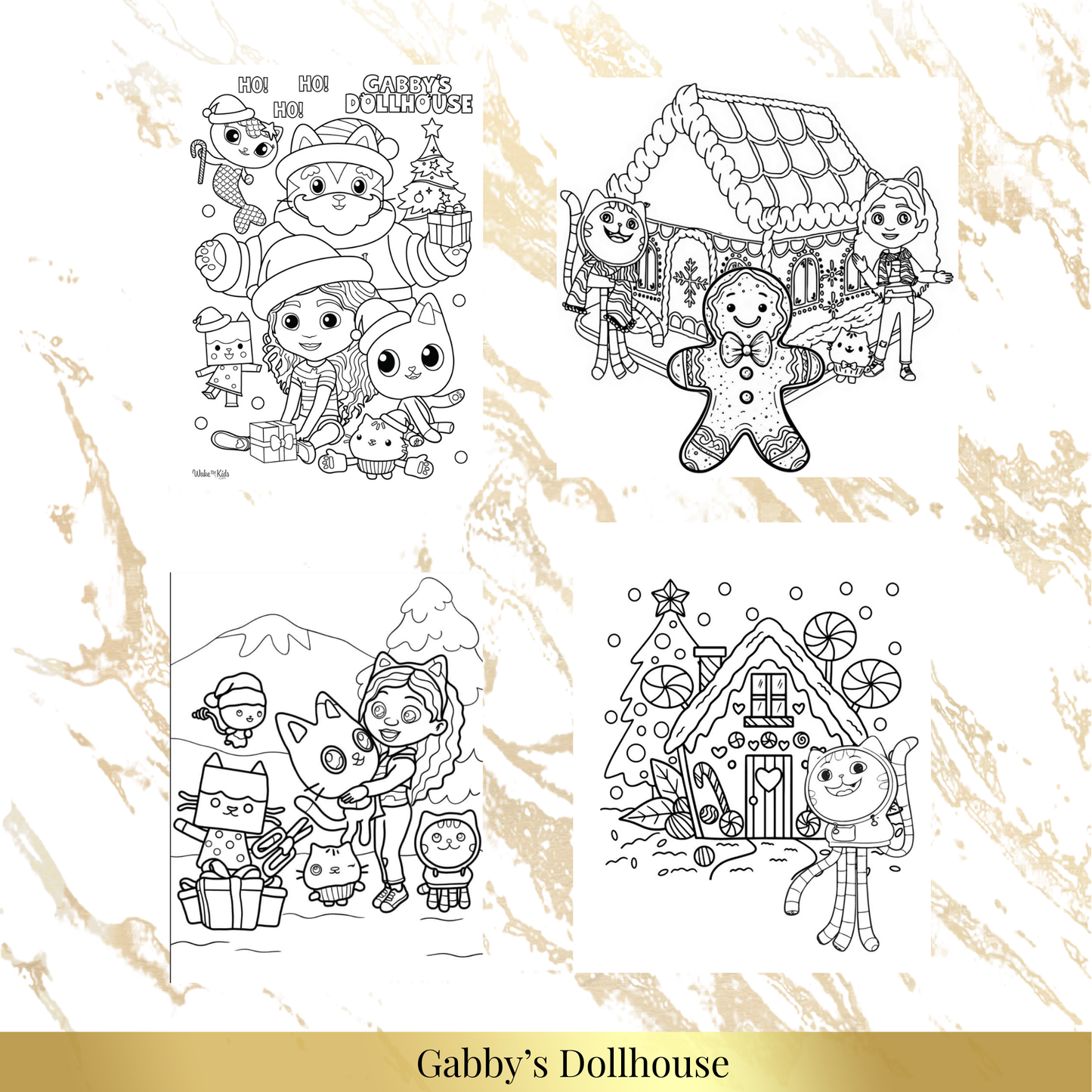 Holiday Coloring Packs