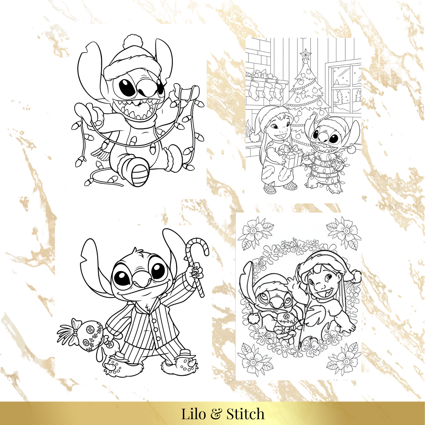 Holiday Coloring Packs