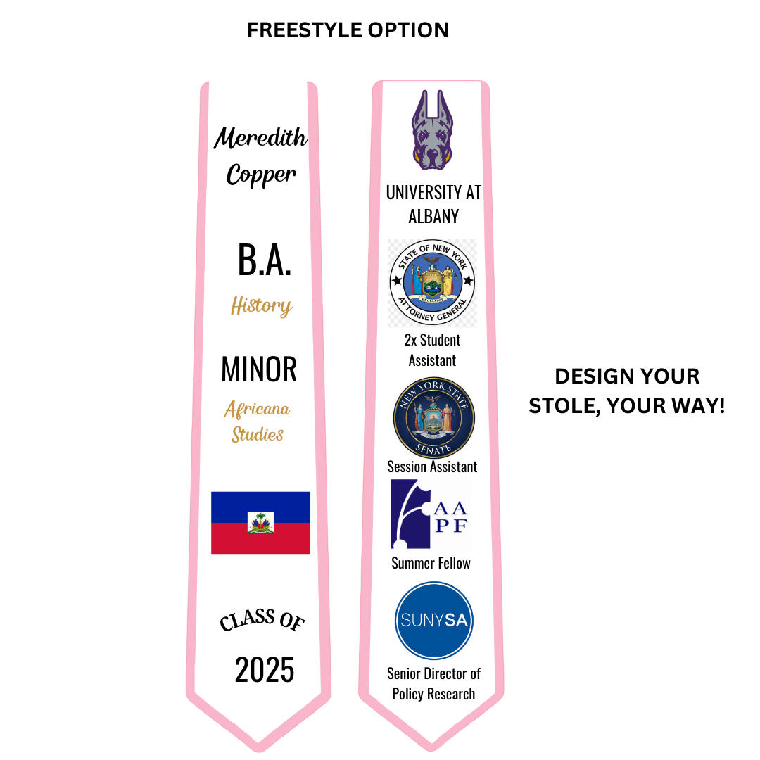 Collegiate Graduation Stole