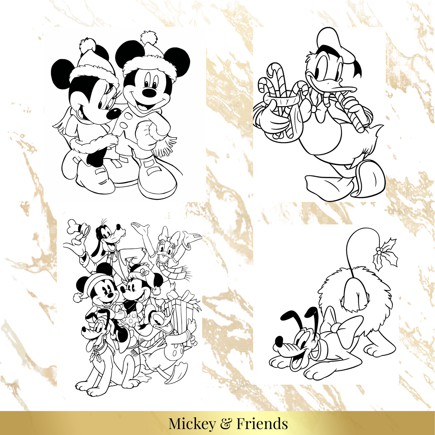 Holiday Coloring Packs