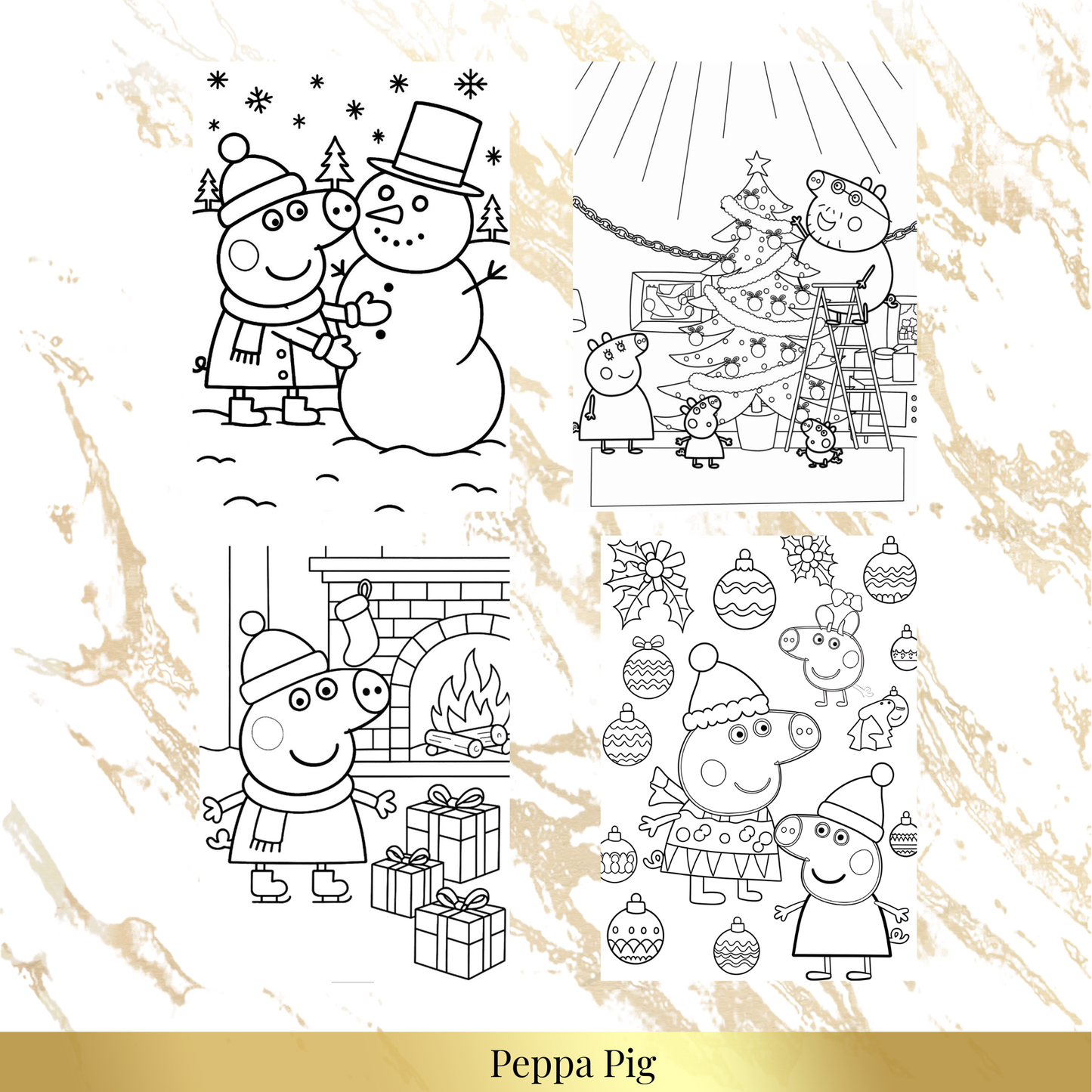 Holiday Coloring Packs