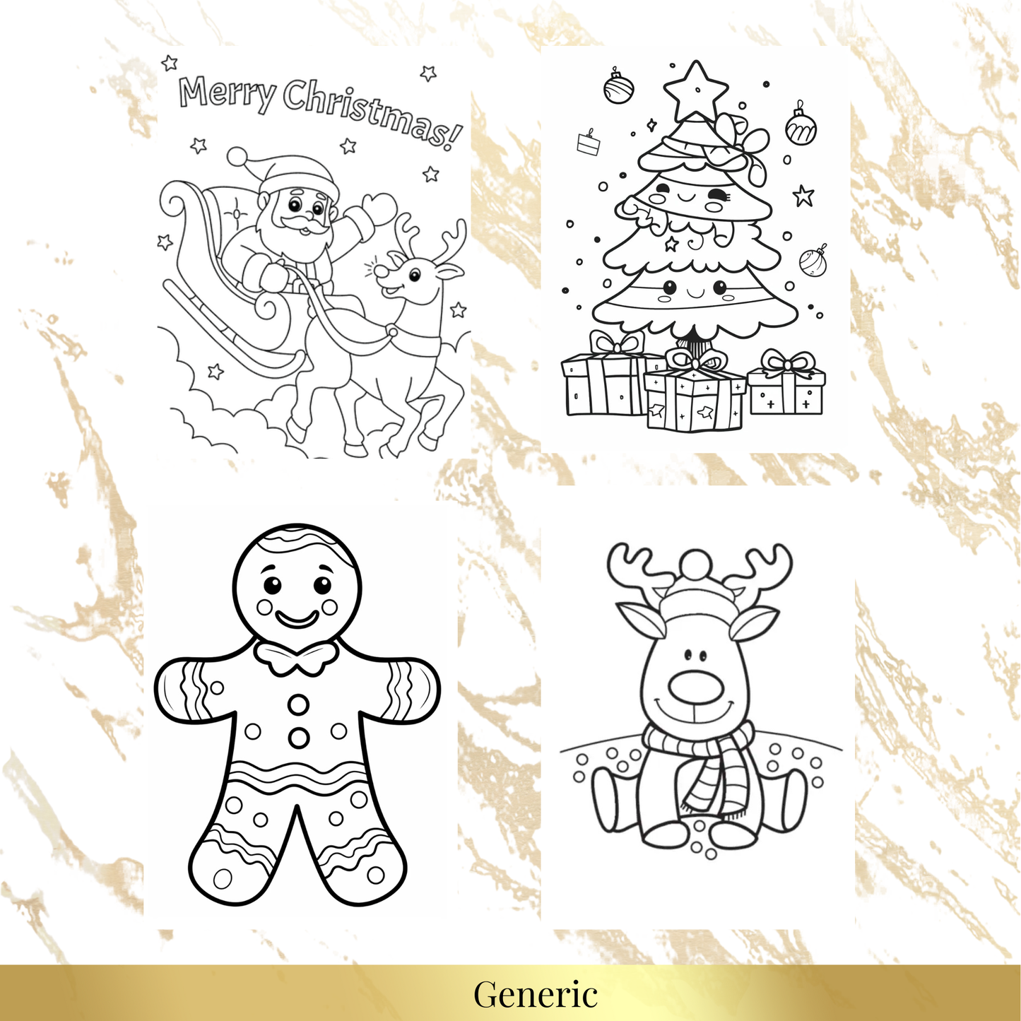 Holiday Coloring Packs