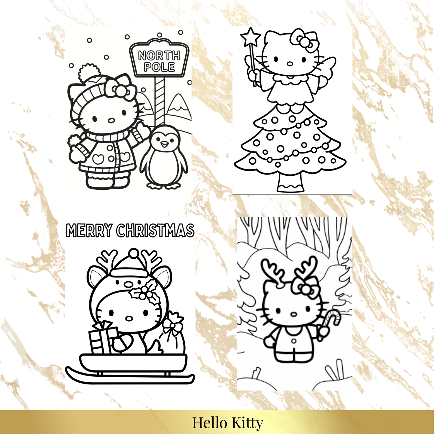 Holiday Coloring Packs