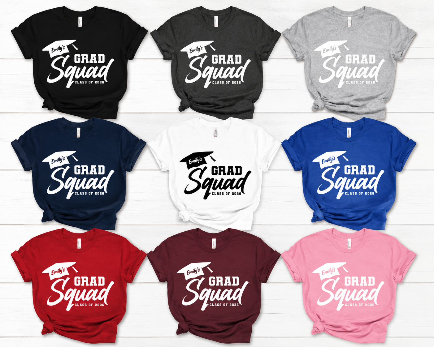 Grad Squad Shirts