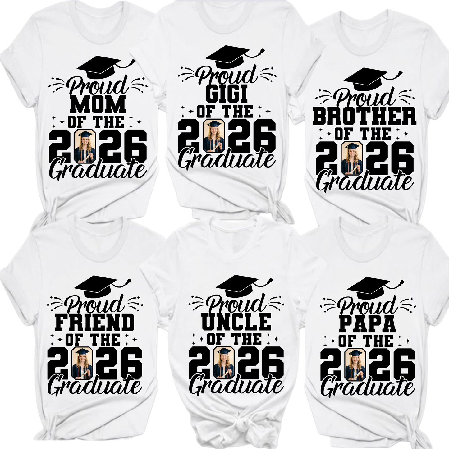 Proud of the Graduate Family Shirts