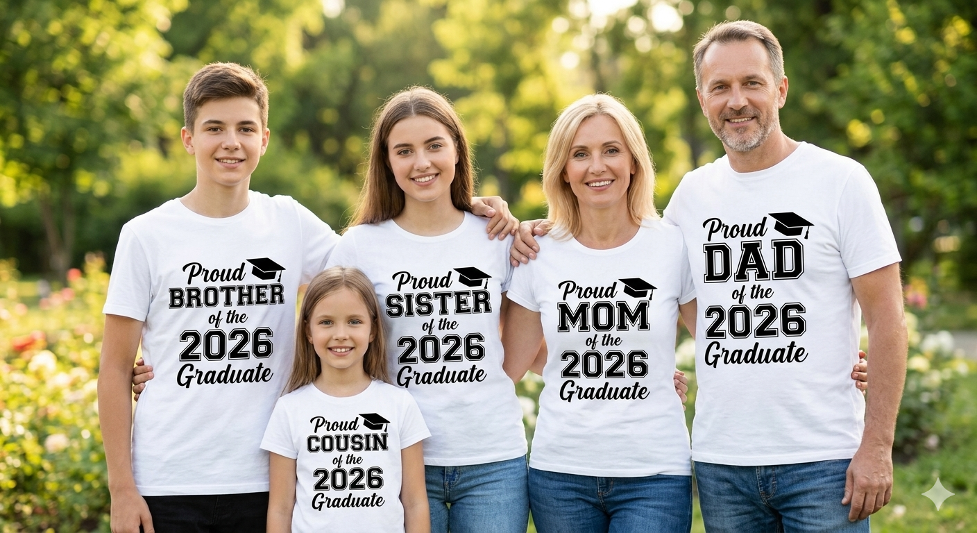 Proud of the Graduate Family Shirts