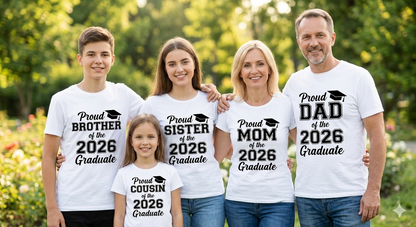Proud of the Graduate Family Shirts