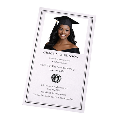 Printed Graduation Invitations